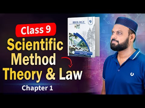 Scientific Method, Theory & Law | Class 9 Biology Chapter 1  | New book biology | EZMatric