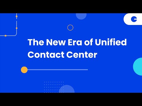 The New Unified Cloud Contact Center | Contacto