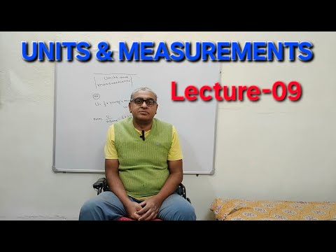 UNITS & MEASUREMENTS | L-09 | JEE/NEET | Class-11th | PHYSICS |