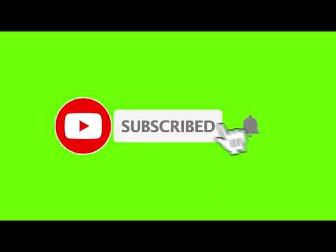 YouTube Subscribe Green Screen Free Download HD
