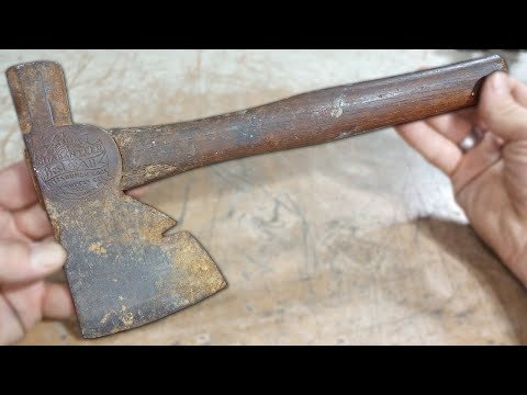 Relic Restoration - Pittsburgh Gage & Supply Hatchet