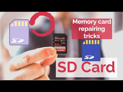 Memory card repairing tricks how to repair memory card | how to fix a damaged sd card memory storage
