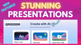 This is the Only AI Tool You Need to Create Stunning Content-GAMMA APP!