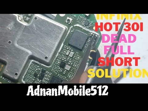 infinix hot 30 full short ic repair solution done | x6831 ic short repair done