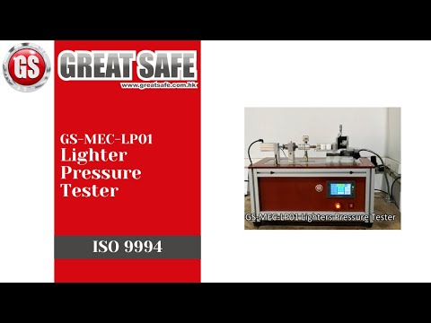ISO 9994 -Lighter Pressure Tester
