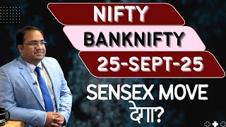 Nifty Prediction and Bank Nifty Analysis for Thursday | 25 September 25 | Bank NIFTY Tomorrow