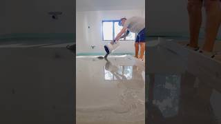 Self leveling #tile #diy #tilingtips #tiling #construction