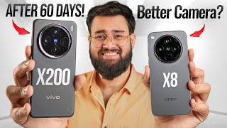 vivo X200 Review After 60 Days 😱 vs OPPO Find X8? ₹60,000 Better?