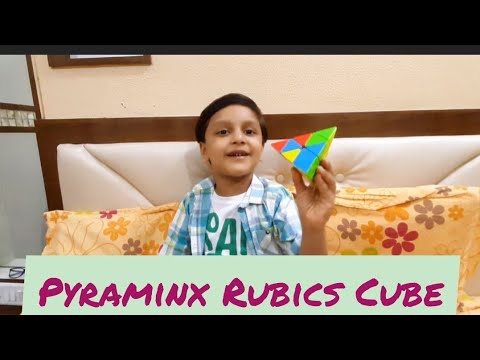Pyraminx Rubics Cube | Brain boosting game | Builds concentration | 5 year old | PRAVIT JAIN