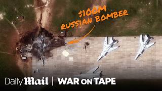 How 117 Drones Destroyed $7 Billion of Russian Aircraft | War on Tape | Daily Mail