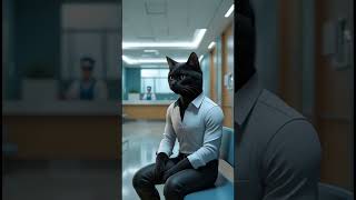 Cat life as a human #AIShorts #AIAnimation #AICartoon #AIStory #SoraAI #ChatGPTAnimation #AIVideo