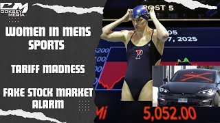 WARNING! Current Events Not Moto, Tesla Vandals, Stock Market Crash, Boys In Girls Sports!