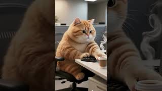 The Office Cat： Coffee, Code, and Cuteness_clean