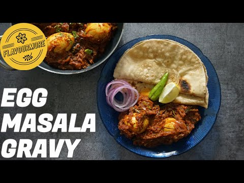 Egg Masala Curry | Egg Curry Recipe for Beginners | Egg Masala Gravy in under 30 minutes