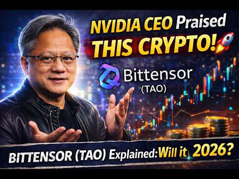 NVIDIA CEO Jensen Huang Just Praised This Crypto! 🚀 Bittensor (TAO) Explained: Will it 10x in 2026?