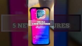 iOS 18.2 TOP 5 NEW FEATURES #ios182 #ios18 #ios18features #iphone16 #shorts #iphonecallrecording