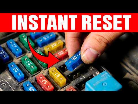 This Simple Car Reset Fixes Most Problems — Mechanics Won't Tell You Why