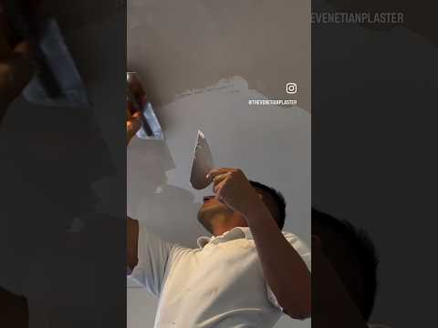 Bathroom transformation with polished plaster and Microcement