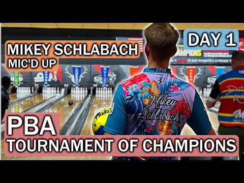 Mic’d Up With Michael Schlabach | PBA Tournament of Champions Day 1