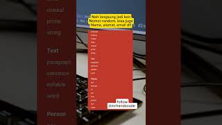 Cara Menulis Bikin Data Dummy Code dengan visual studio extension vscode random dengan Cepat