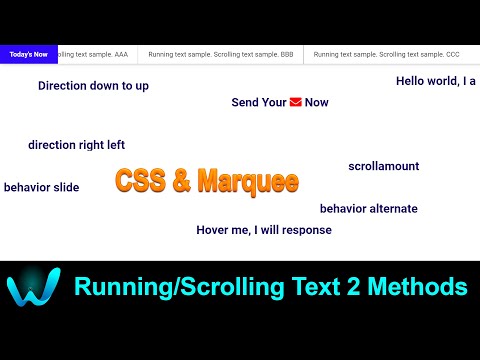 Very Advanced Running or Scrolling Text | CSS & Marquee | WordPress, Elementor, HTML | WWEngineer
