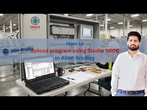 Upload program from Allen Bradley PLC using Studio 5000
