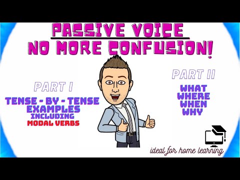 Passive Voice (Easy to Follow Tense-by-Tense Structure)