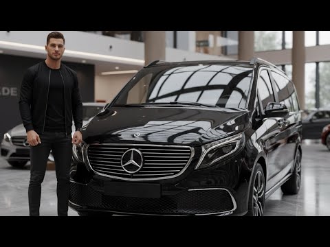 Mercedes V-Class Takes on Tesla Model X in Luxury EV Van Showdown
