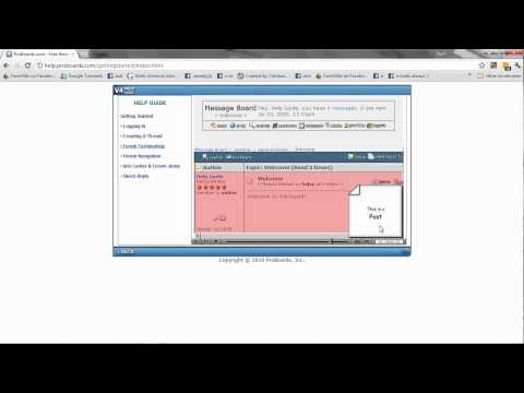 How to get around on the Website