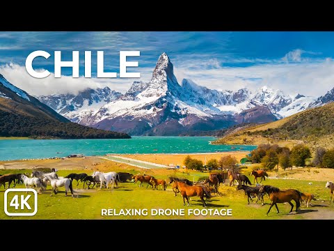 Carefree Chile 4K: Drone Footage with Relaxing Music