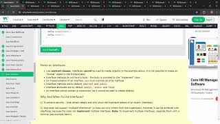 Java Interface |Selenium