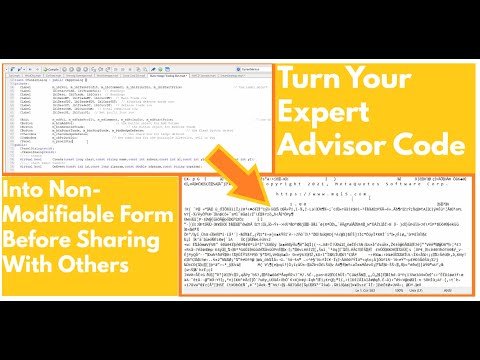 How To Export Meta Trader Expert Advisor (EA) So Others Can't Modify Code