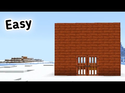 How to build a Noob House in Minecraft