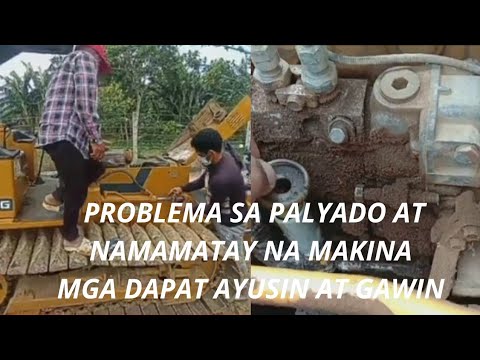 BULLDOZER PALYADO AT NAMAMATAY ANG MAKINA