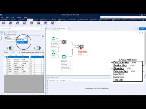 Creating a Fact Table Alteryx