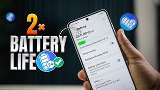 Android Battery Draining Fast? Double Your Battery Life Now