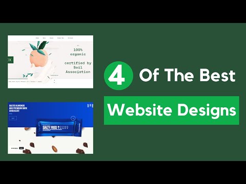 ✅ 4 Of The Best Website Designs | Front end means art 🎨😍