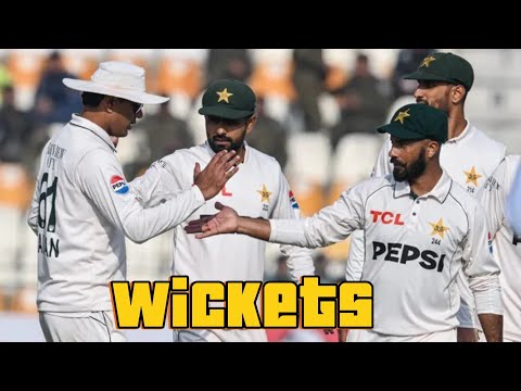 Wickets | Pakistan Vs West Indies | Highlights | Test match | Day 1 |