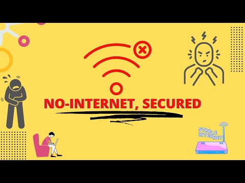 How to solve "NO INTERNET, SECURED"? | No Internet | wifi connected, no internet | troubleshoot