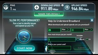 how to increase internet speed from 1mbps to 900mbps