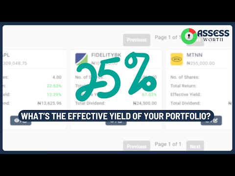 What's the Effective Yield of Your Portfolio