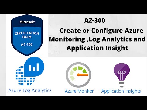 AZ-300 | Azure Monitor | Log Analytics | Application Insight | Training | Koding Hub | Part-3