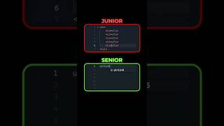 Junior vs Senior Developer #coding #css