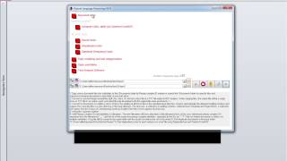 Natural Language Processing in PC-ACE
