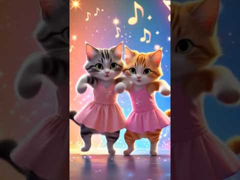 Cute Cat Dancing. #cat #funny #cute #shorts #hiphop #fypシ゚viral #bestvideo #viralshorts #mostviewed