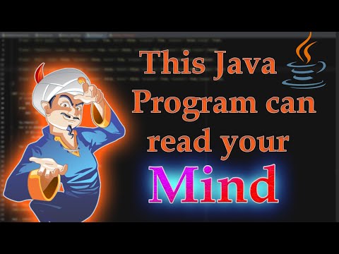 How to make an app like the Akinator game in Java | Full game logic explained | No Libraries used.