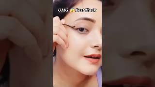 viral eyeliner hack #youtubeshorts #viralhacks #shortvideo #youtube