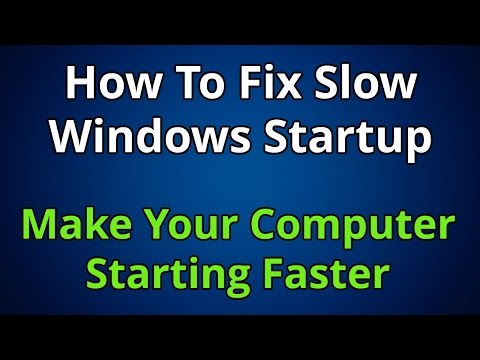 How To Make Your Computer Boot Faster in Windows 10 And 7 And 8.1