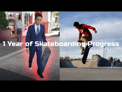 1 YEAR SKATE PROGRESSION IN 5 MINUTES
