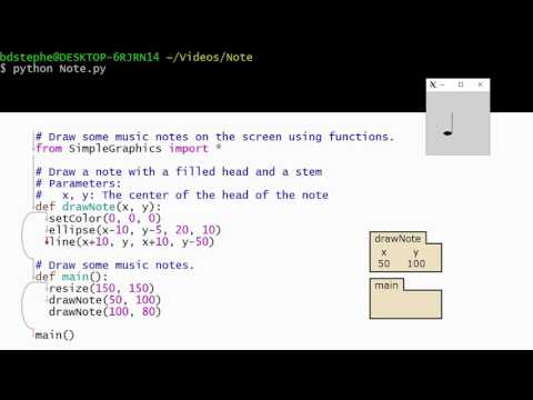 Python 3 Programming Tutorial: Note.py